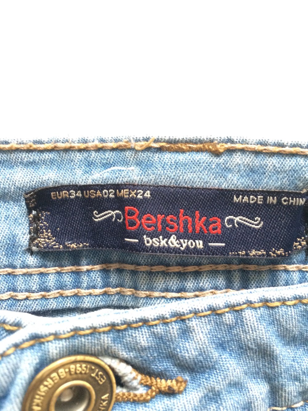 Helle Bershka Jeans