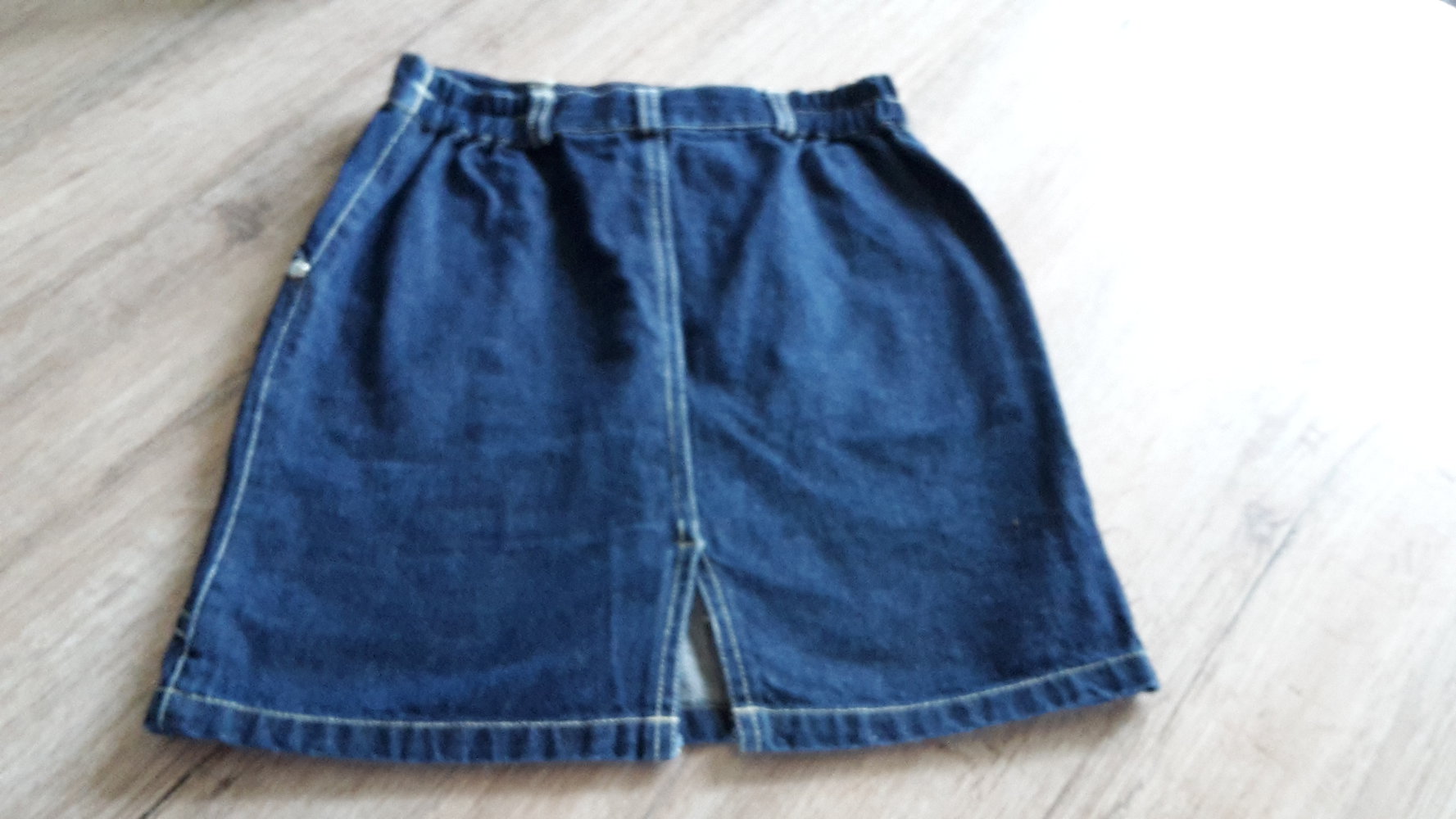 Gr.140 Jeans rock Sommer Mädchen süss