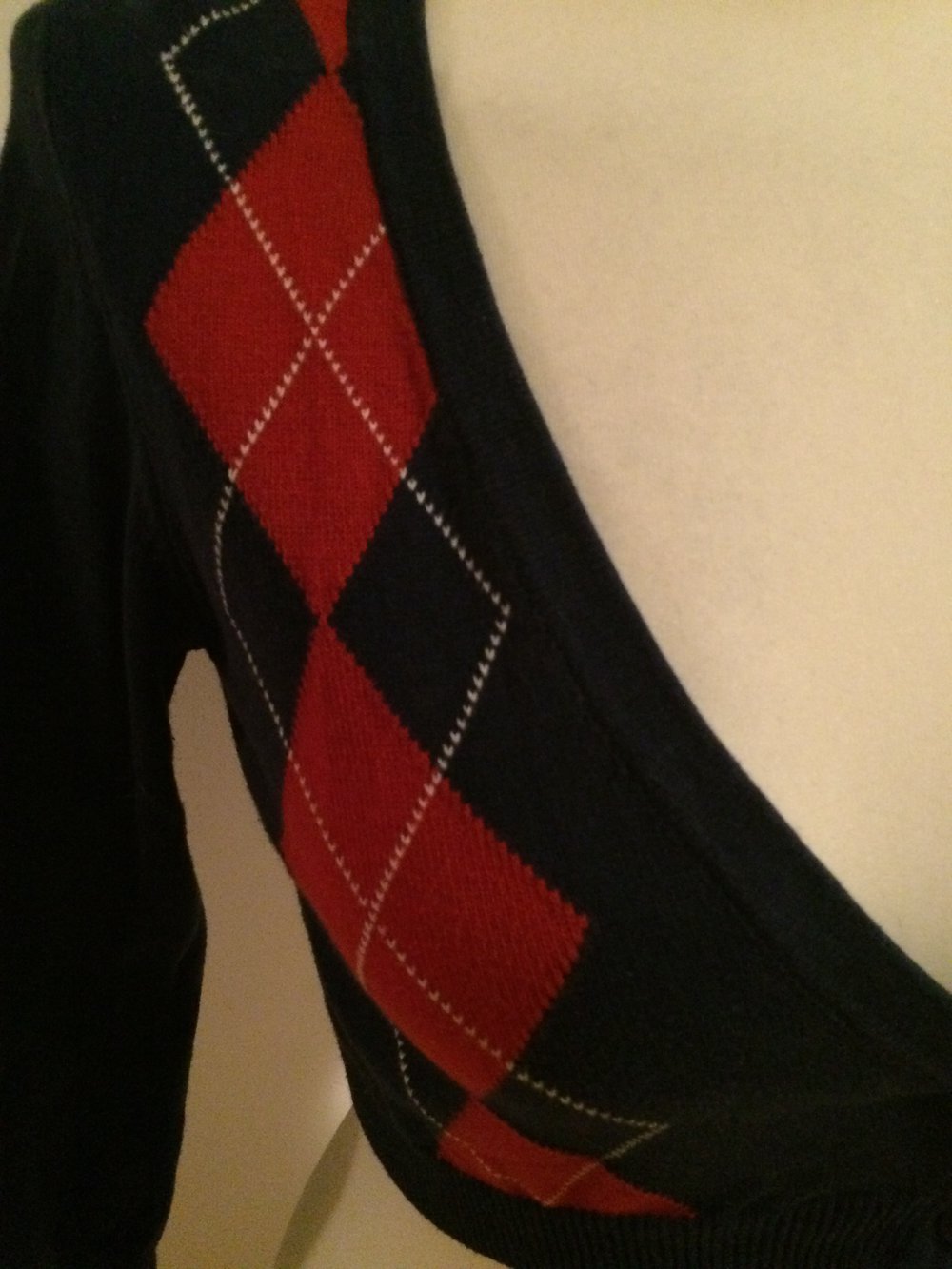 Bolero British kariert rot blau langärmlig