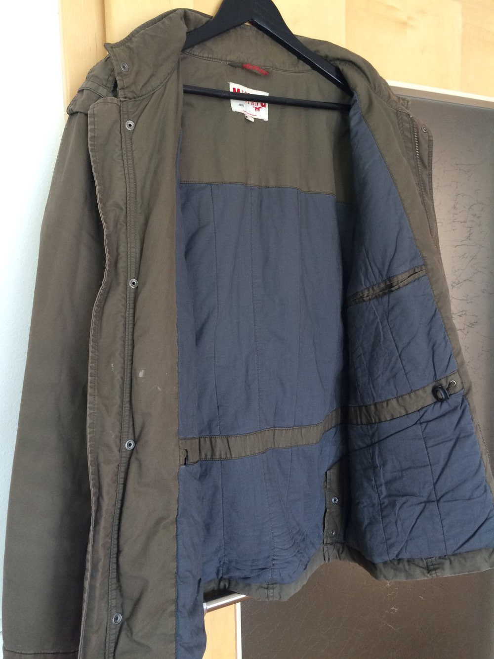 Mustang Herren Jacke Parka Kurzmantel Herbst