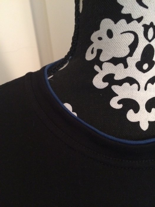 Longshirt Pulli schwarz blau gammel