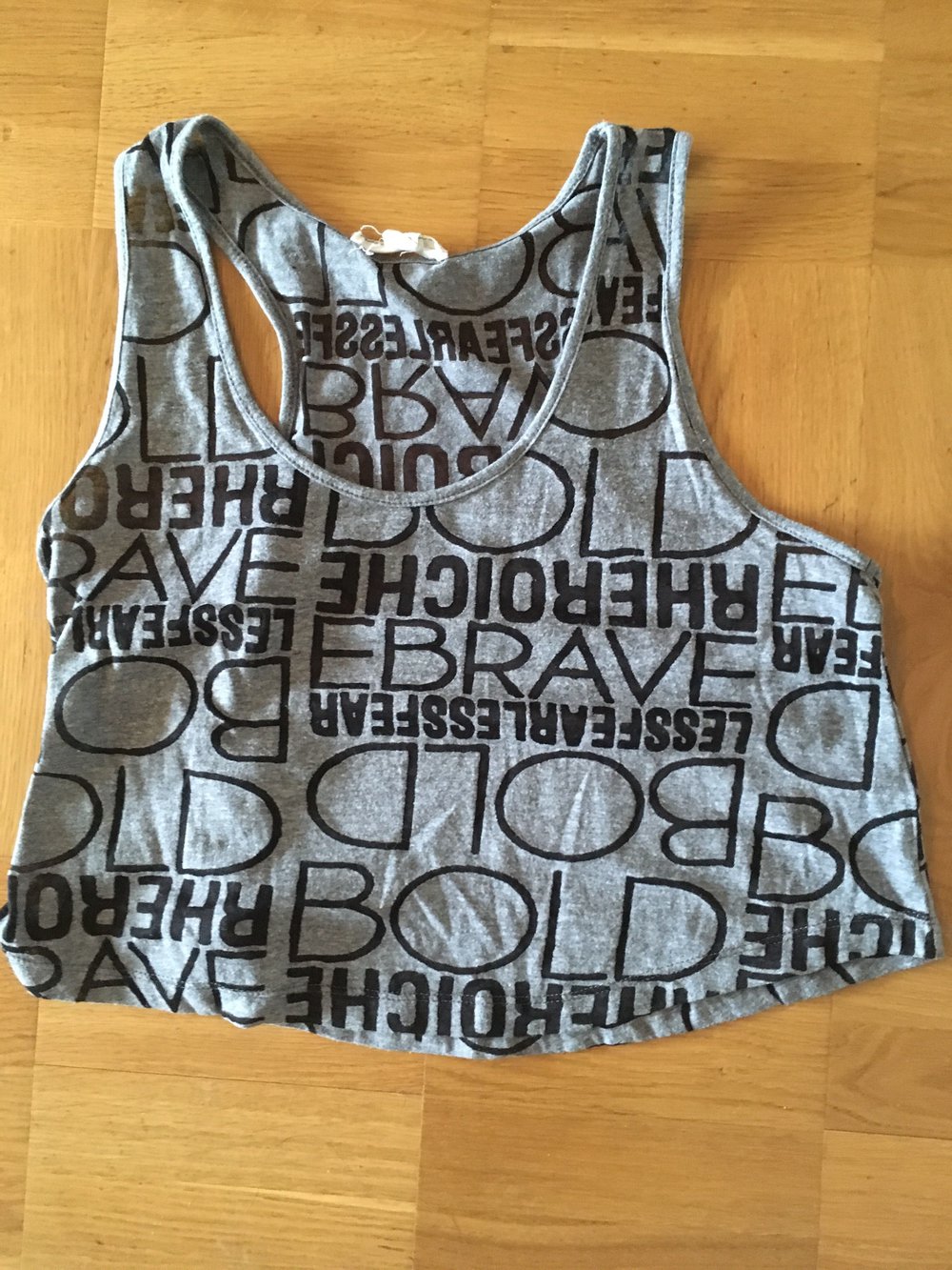 Crop Top / Shirt bedruckt