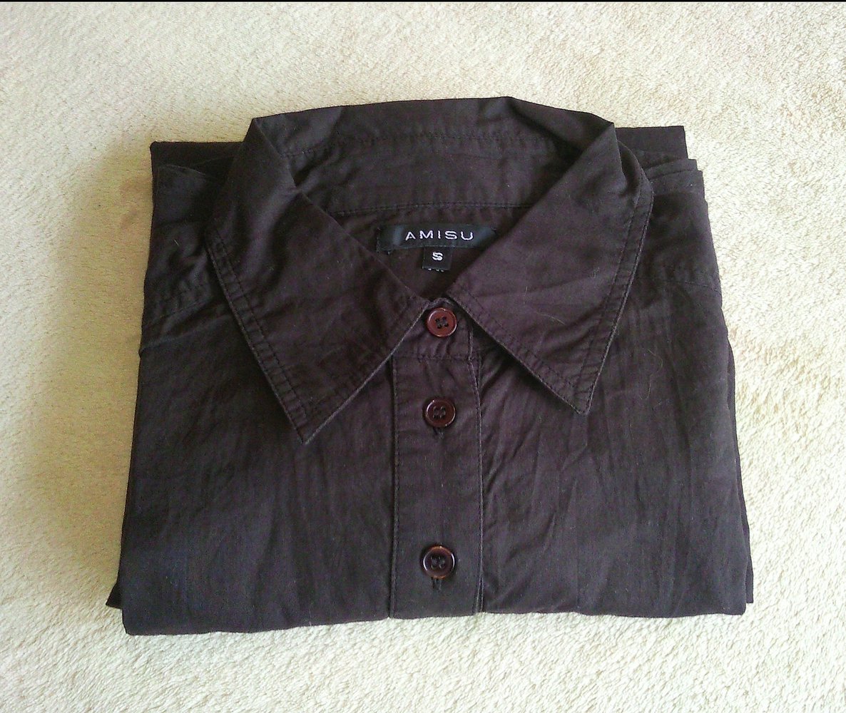 Braunes langes Hemd von 