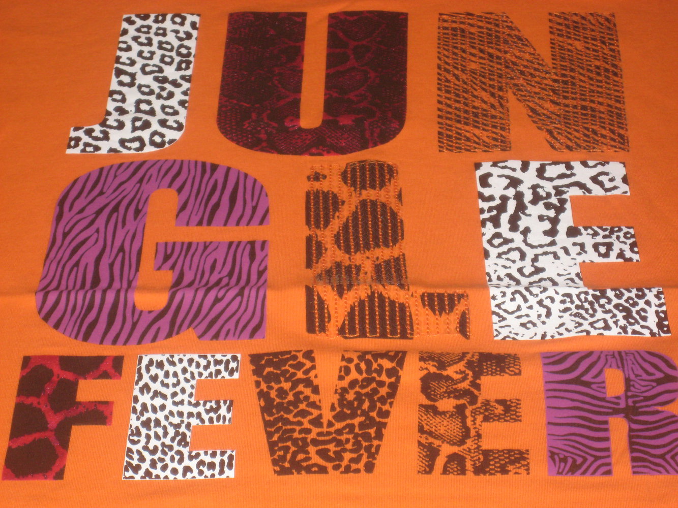 Long-T-Shirt, bedruckt + Glitzer-Look, #Größe 158 # here+there