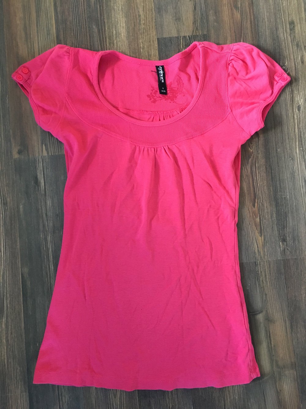 Pinkes T-Shirt Größe S