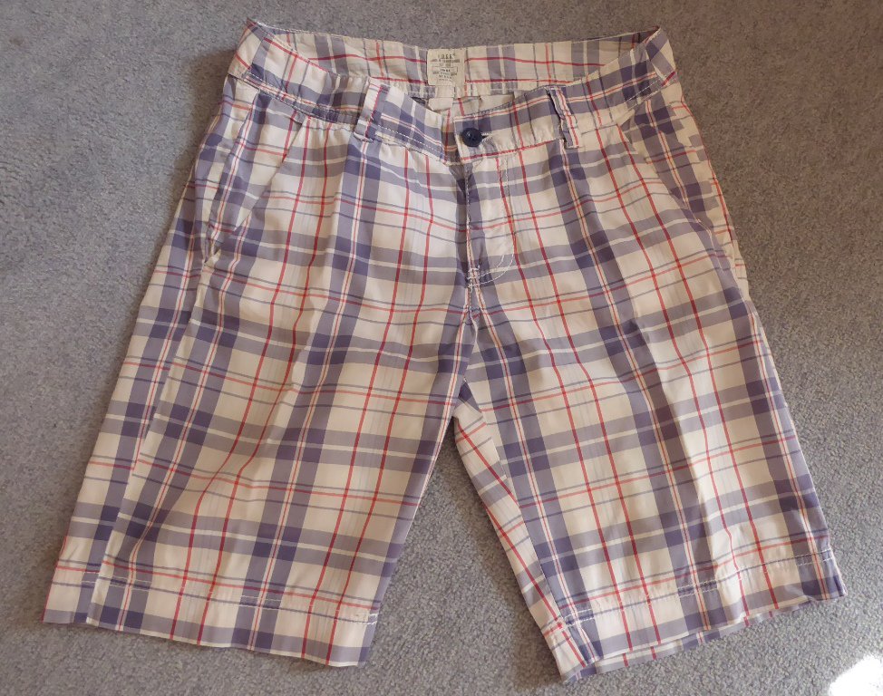 H&M karierte kurze Hose