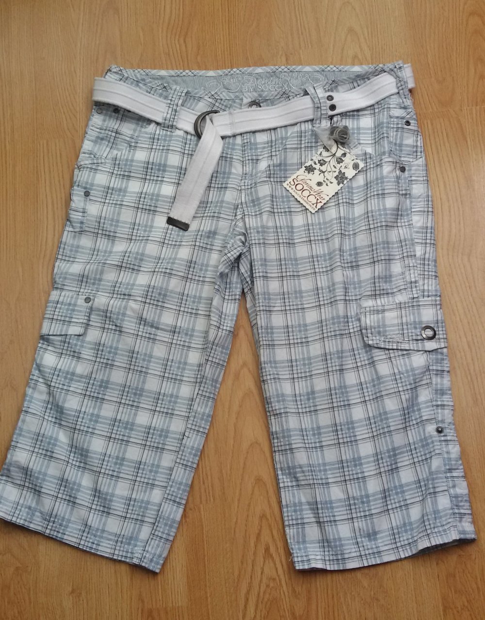 Soccx Shorts XL/46 - NEU m. Etikett + passender Gürtel