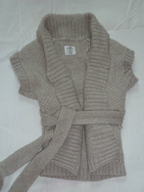 Überzieher / Strick Weste, Größe 34 / 36 - von H&M L.O.G.G.