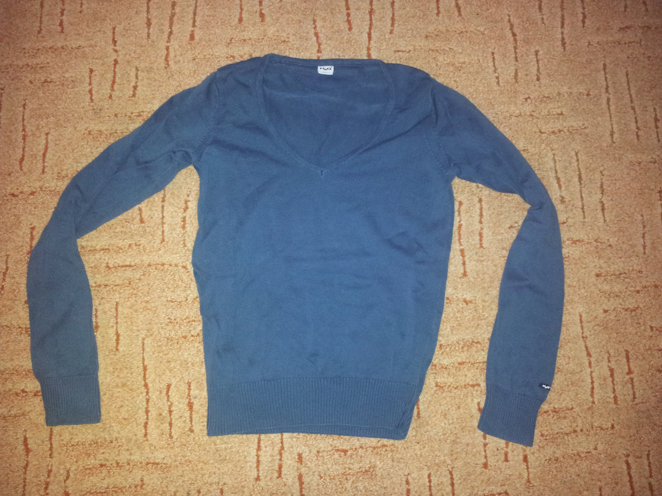  Pullover H2O Gr. S dunkelblau-anthrazit 