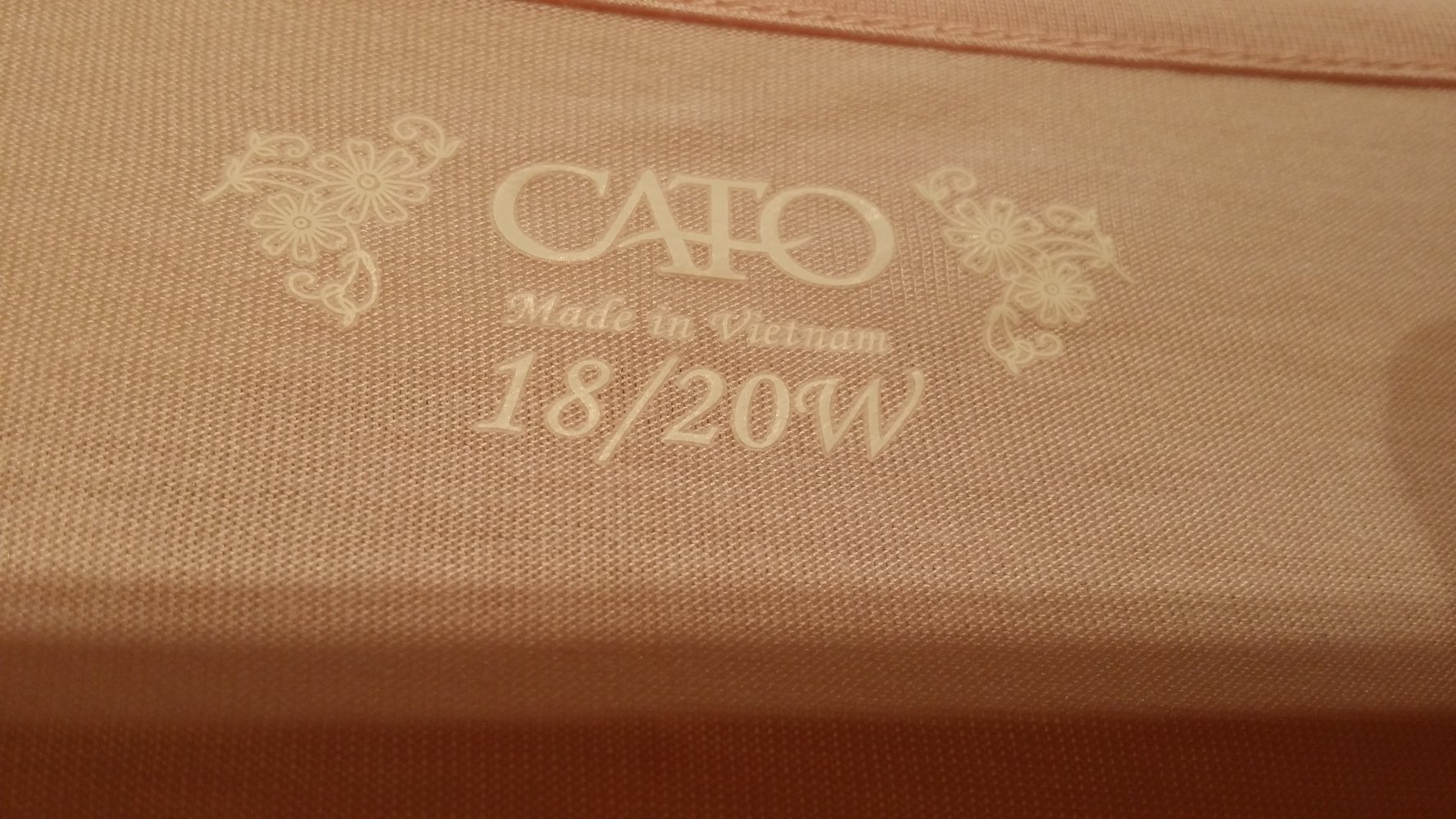 rosefarbenes Shirt von CATO - NEU