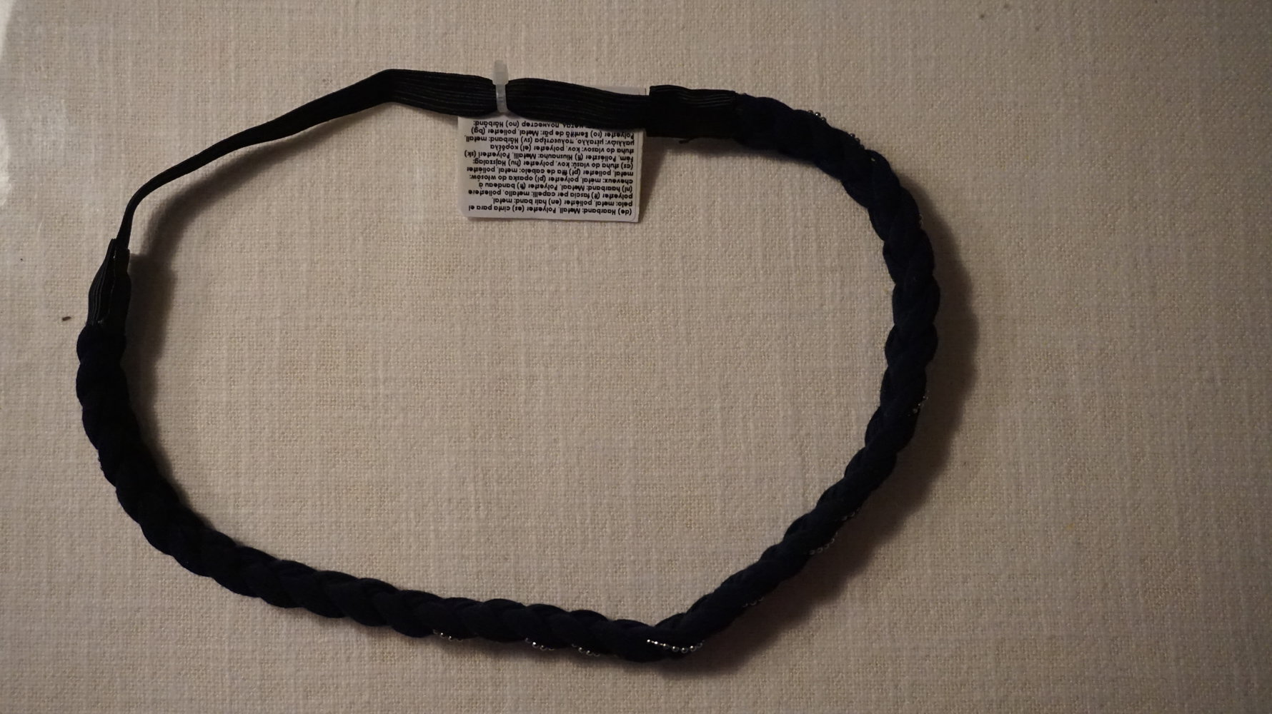 Wunderschönes dunkelblaues Haarband! Edel