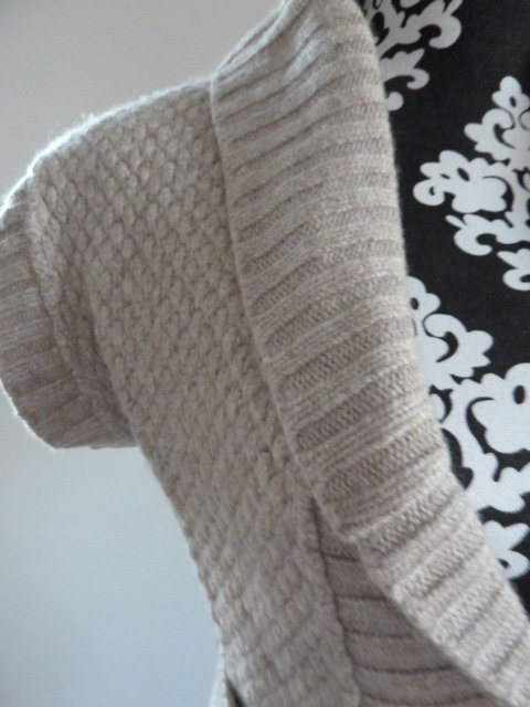 Überzieher / Strick Weste, Größe 34 / 36 - von H&M L.O.G.G.