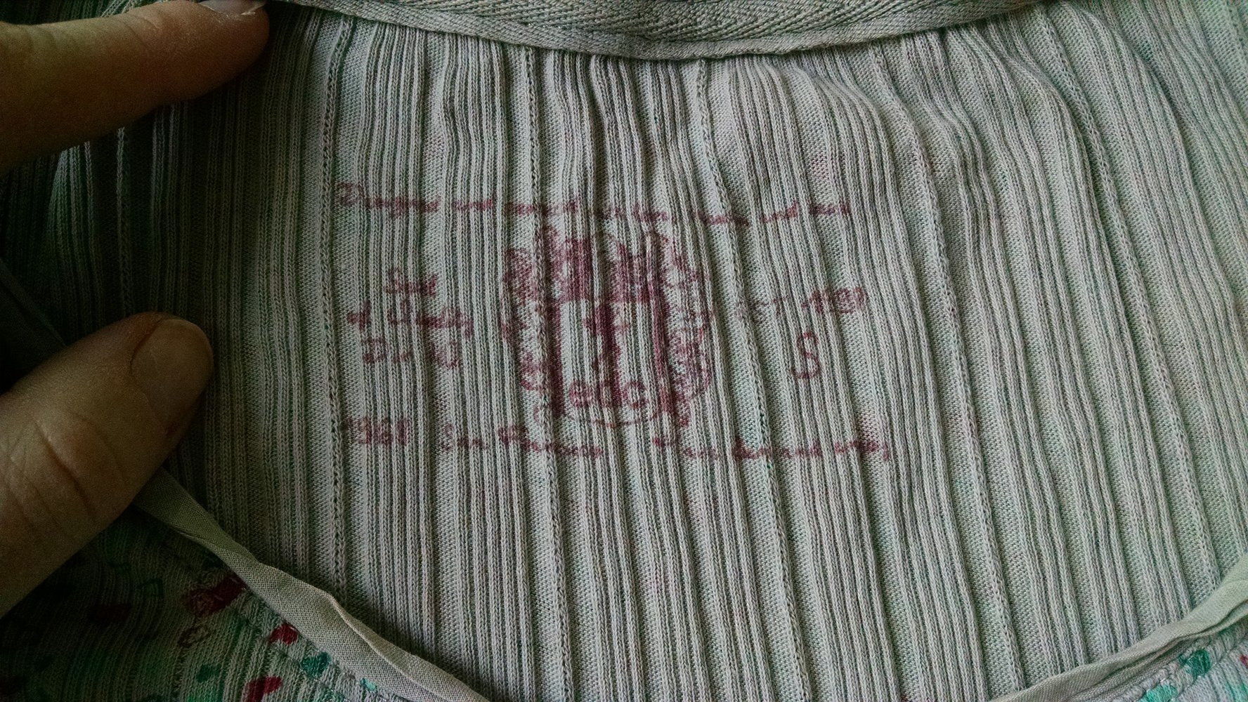 edc T-Shirt mit Rüschenrand