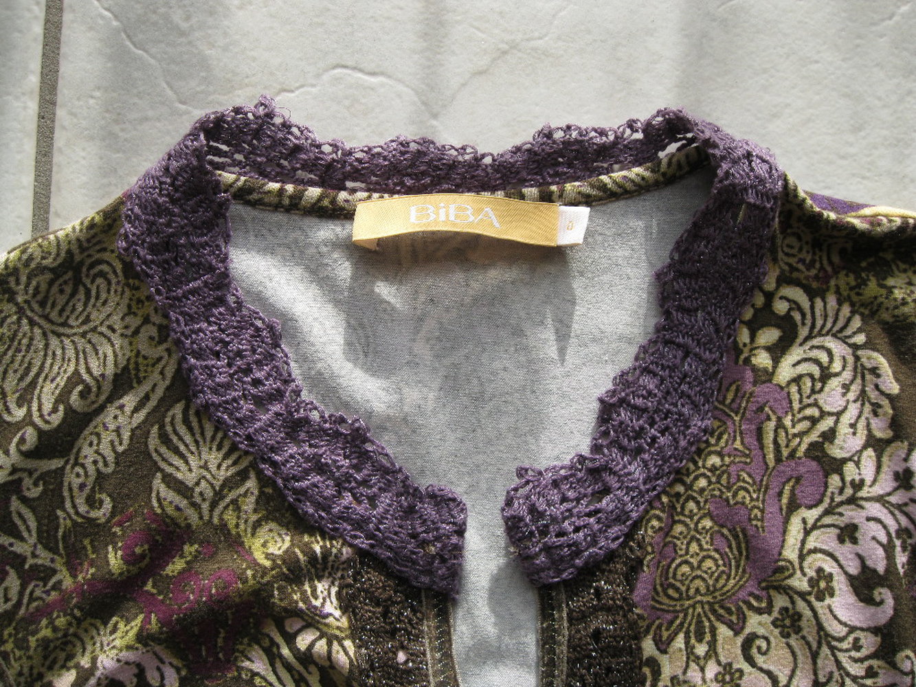 Biba Langarm Shirt Naturtöne Gr. 38/40