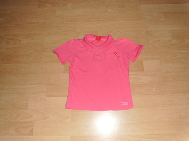 Poloshirt von Esprit, dunkelrosa, Gr. 122