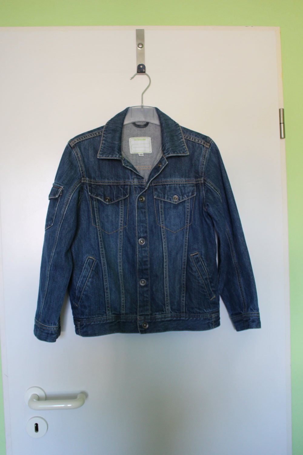 212. Jeansjacke von Vertbaudet, Gr. 138/140, 10 Jahre
