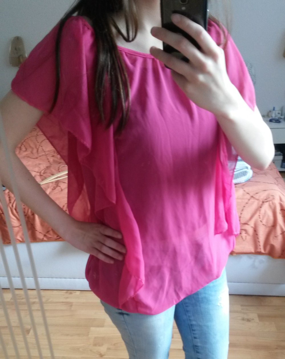 Pinkes Oberteil Gr. 36/38