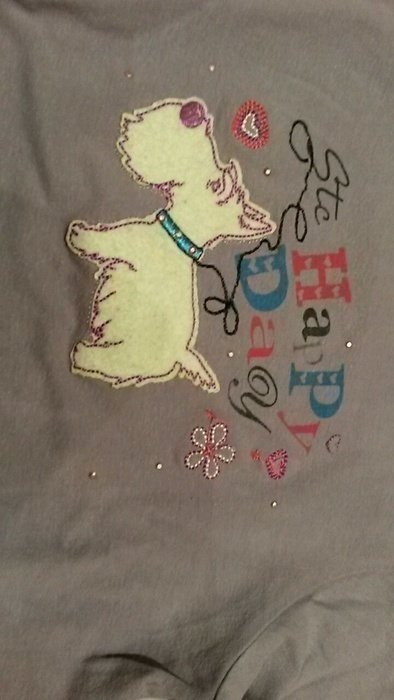 Staccato Langarmshirt Hund 116/122