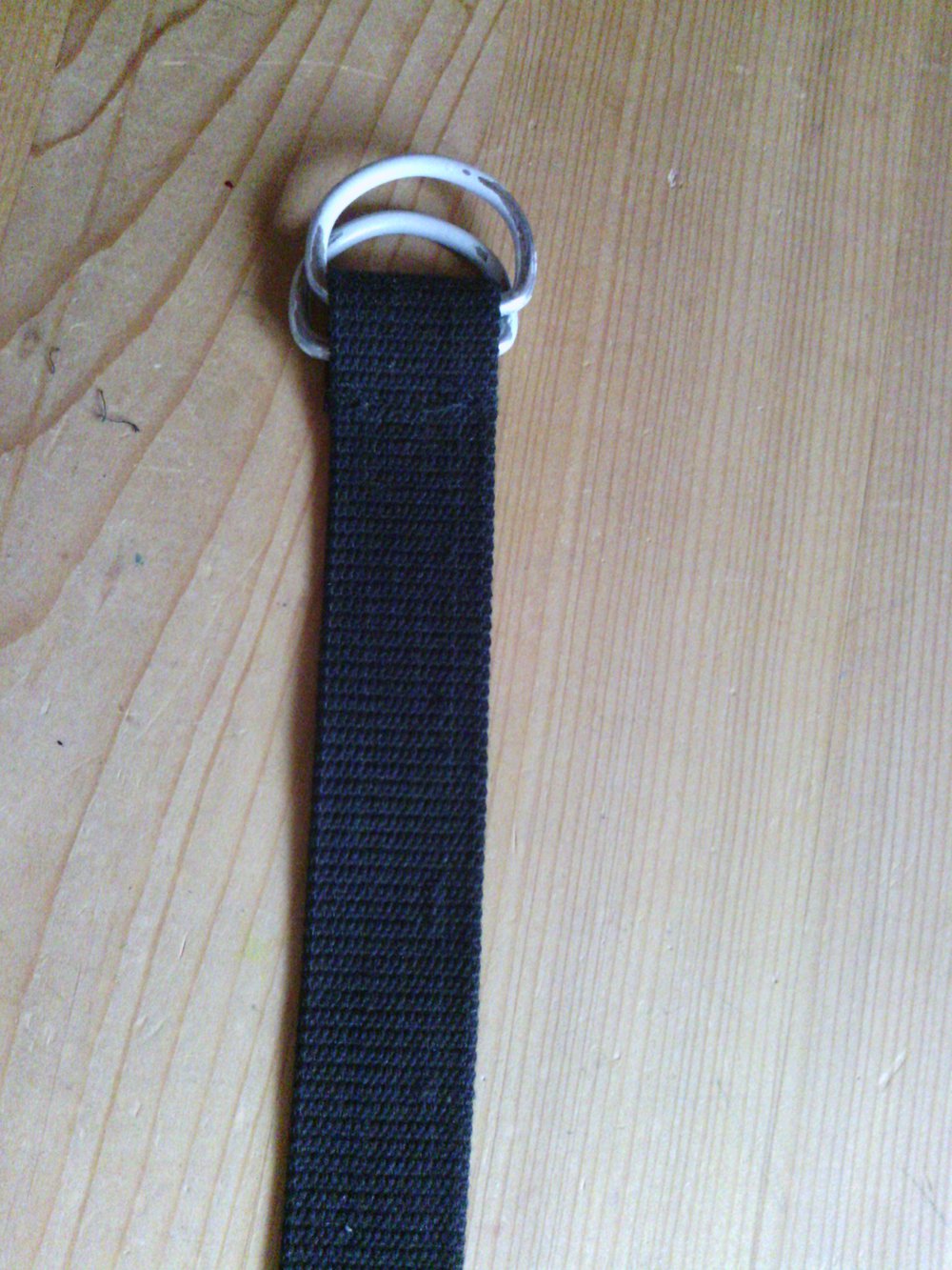 Gürtel in schwarz, ca. 100 cm lang