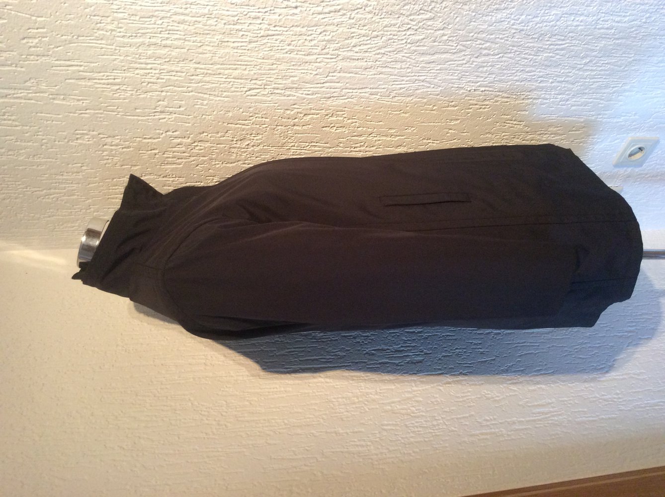 Mexx Damen Mantel schwarz  2fach Jacke , innen eine gesteppte außen elegant Größe 34