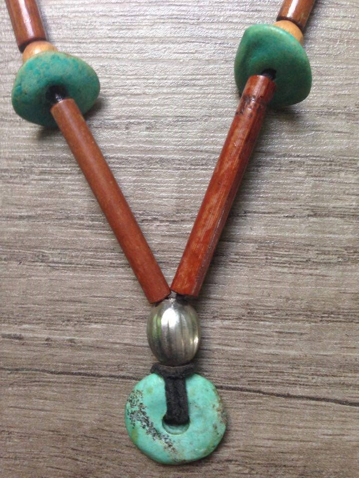 Indianerkette Ethnoschmuck Custommode! Türkisschmuck!