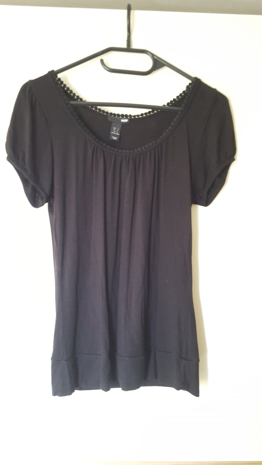 Schwarzes T-Shirt H&M