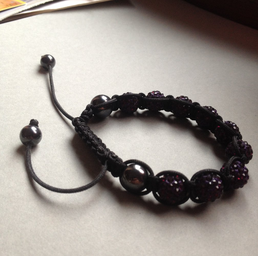 lilanes Glitzerarmband (Größenverstellbar)