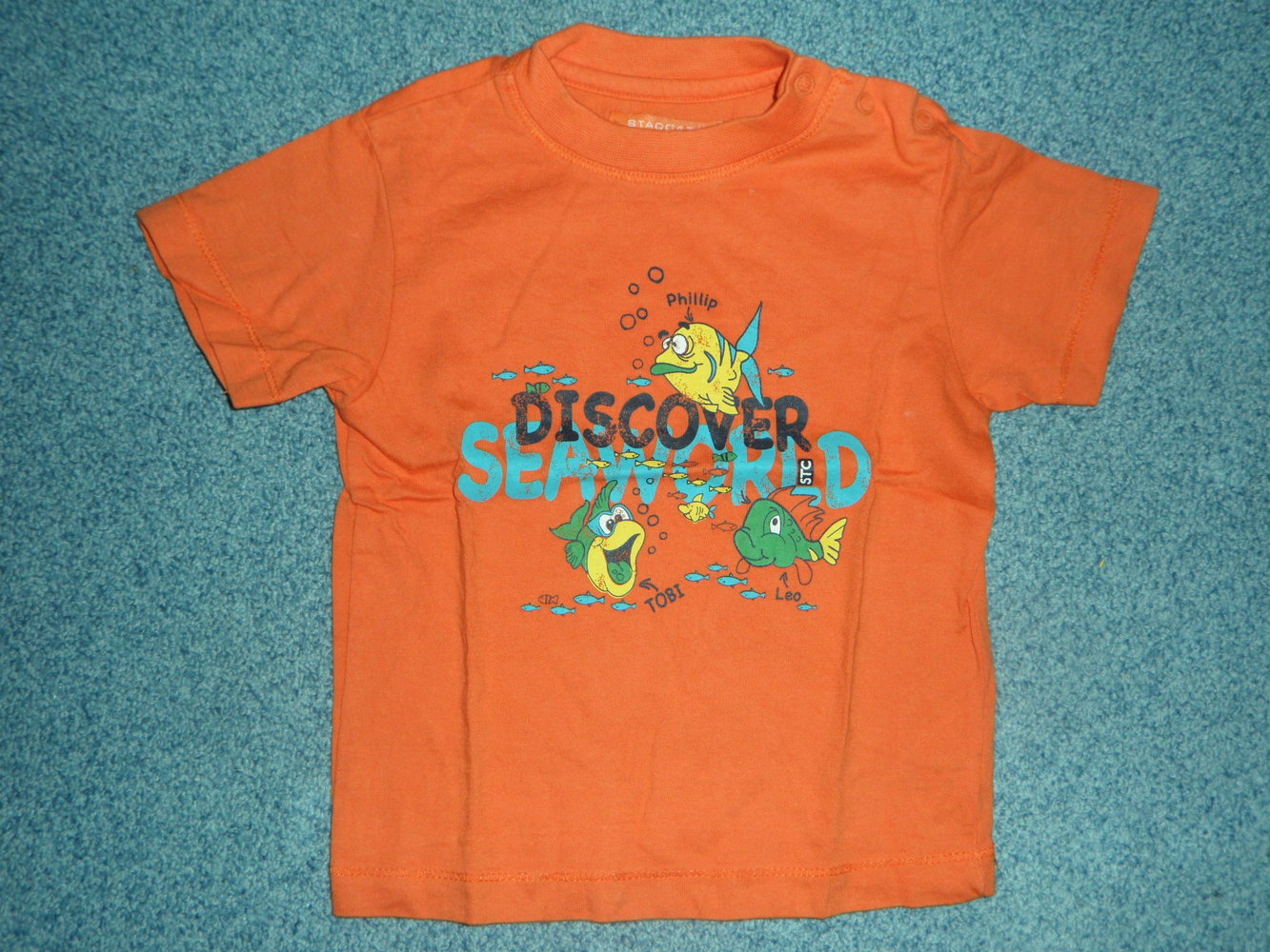 Staccato T-Shirt maritim Fische