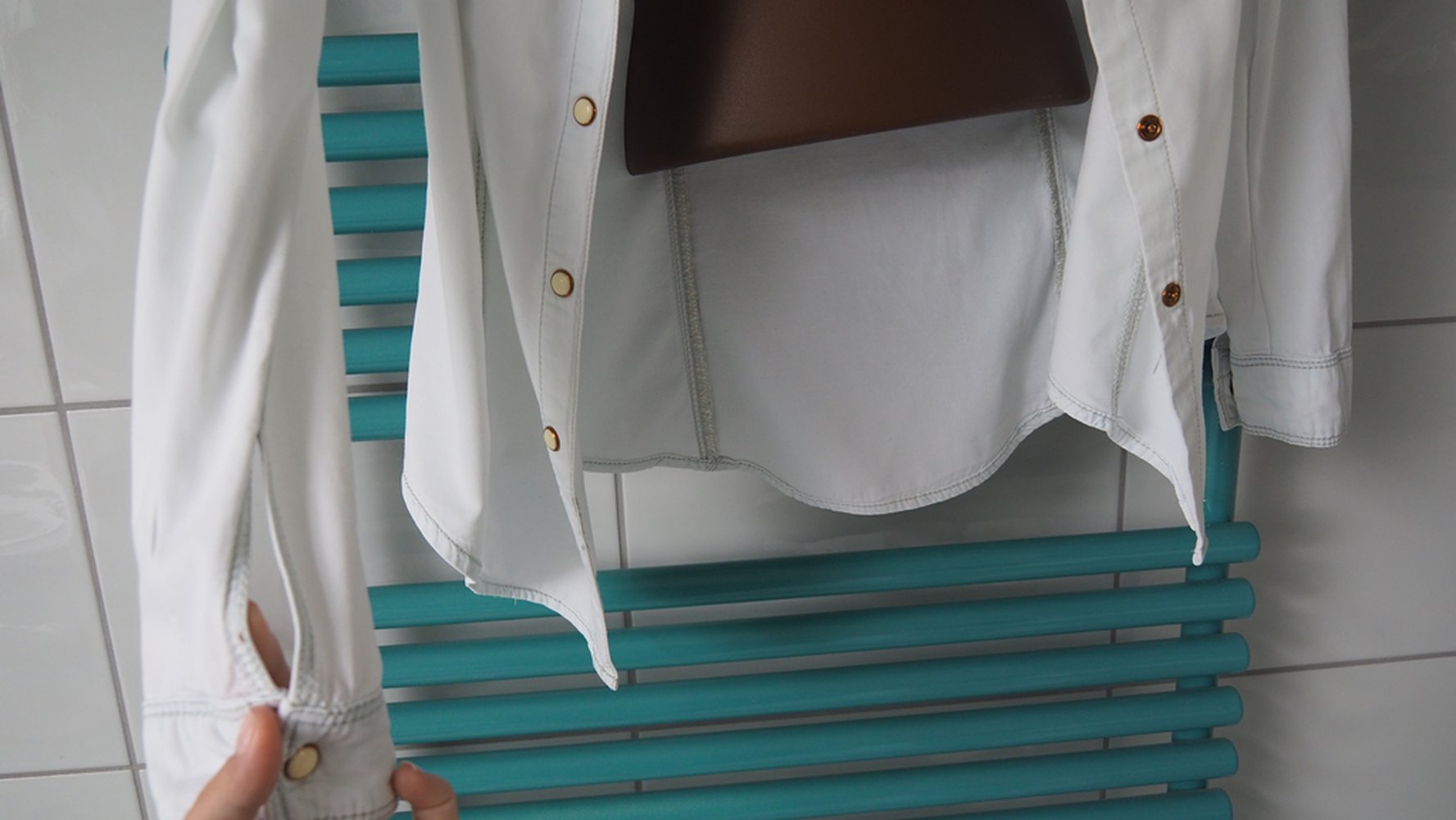 Sehr helles Jeans Hemd von Primark Gr. 36