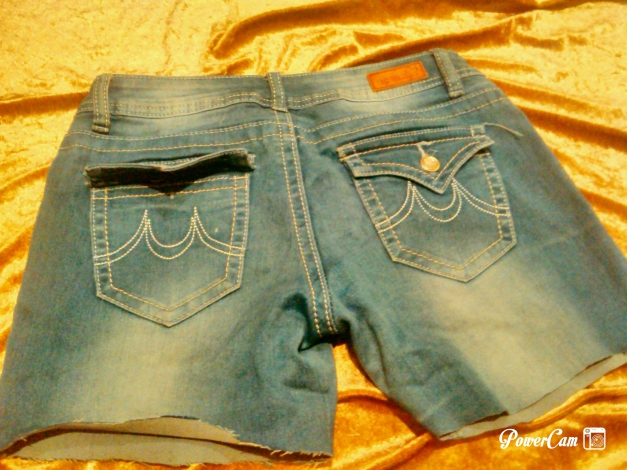 E1, Damen Stretch Shorts Hot Pants Jeans Hose Gr. 38/ M My Christy