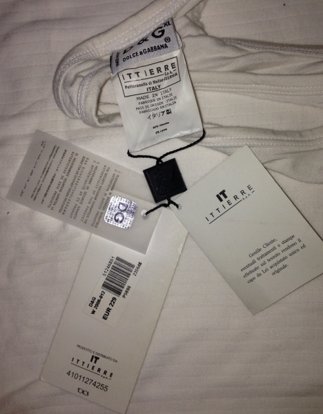 Dolce & Gabbana - Goldpailetten-Muskelshirt in XL! Designerstück! Markenware aus Italien!