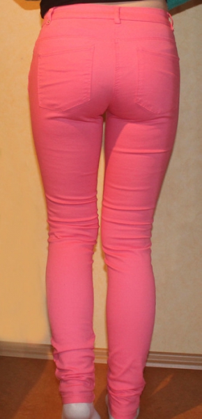 neue pinke Hose