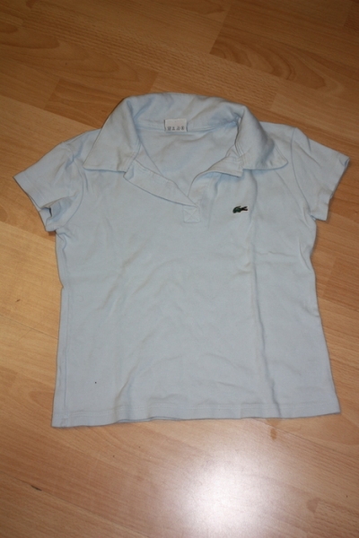 Lacoste Poloshirt, T-Shirt, Bluse hellblau, Gr. S