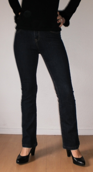 Dunkle Denim-Jeans von Orsay in Gr. 34!