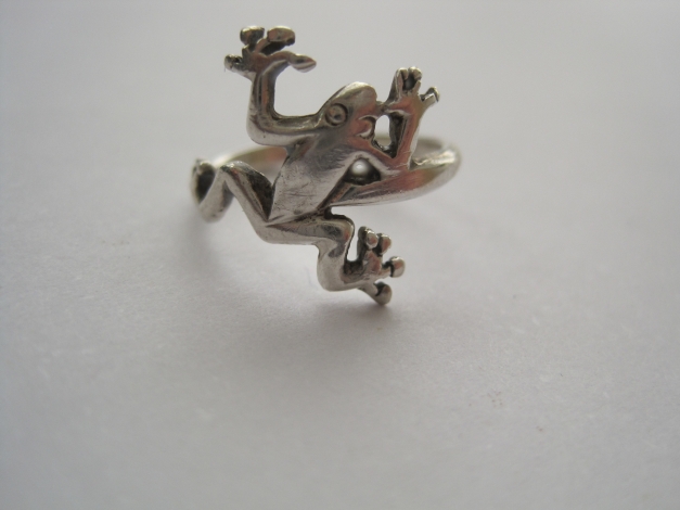  Knuckle Ring / Fingerkuppenring / Ring für den kleinen Finger - Innendurchmesser 15mm, echtes Silber