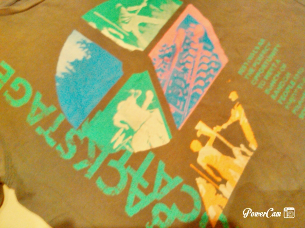 s.Oliver Jungen T-Shirt Gr.164/L Grau mit Druck