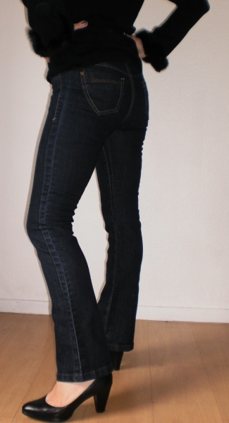 Dunkle Denim-Jeans von Orsay in Gr. 34!