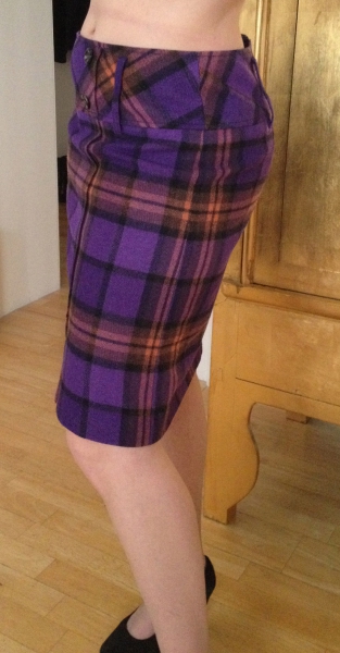 Kuschliger Stiefel-Rock, Wollrock