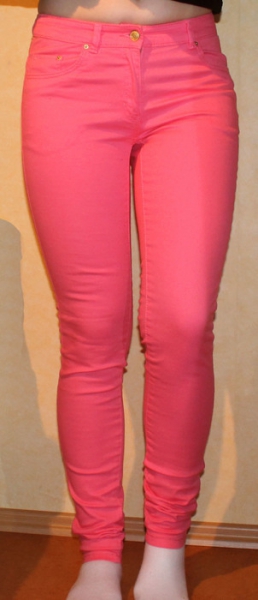 neue pinke Hose
