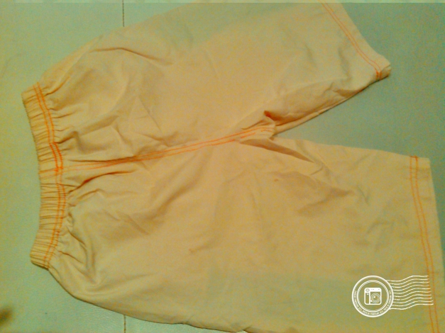 Jungen Bermuda Shorts Gr. 152/158/164 gelb/türkis/orange