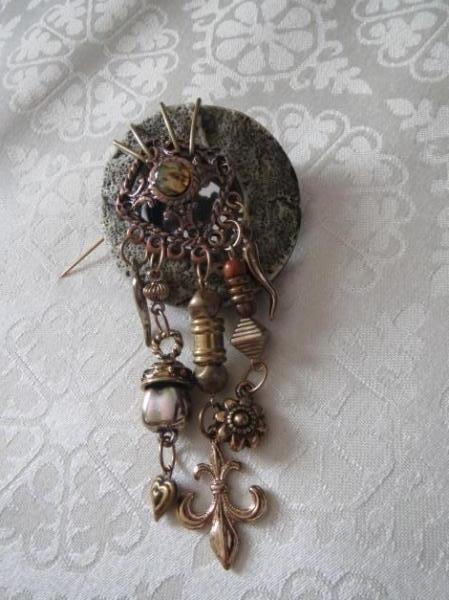 Vintage Brosche, sehr schön