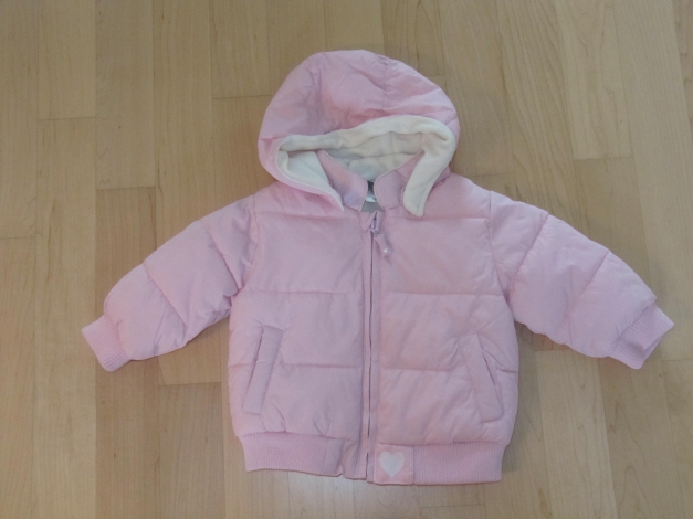 Steppjacke Gr. 68 rosa / Baby Club C&A 