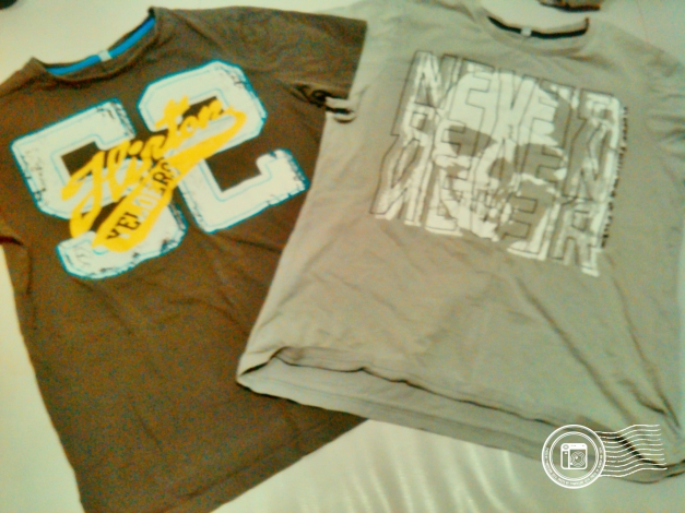 2 Jungen T-Shirts gr. 158/164 Grau