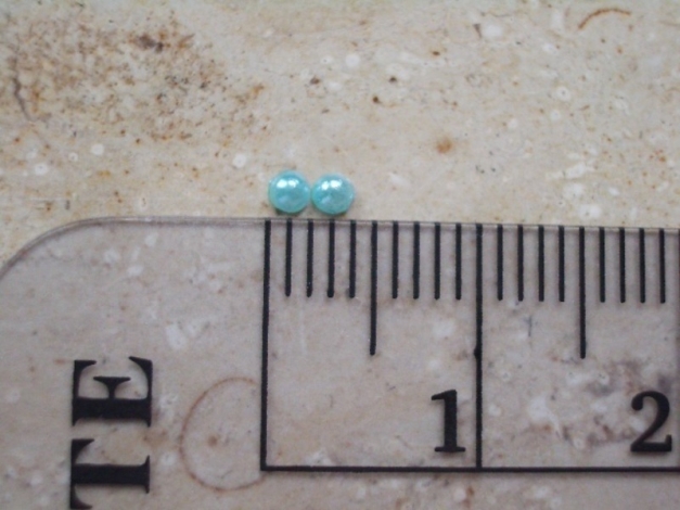 Nail Art  1200 Perlen und Rhinestones  Rondell 