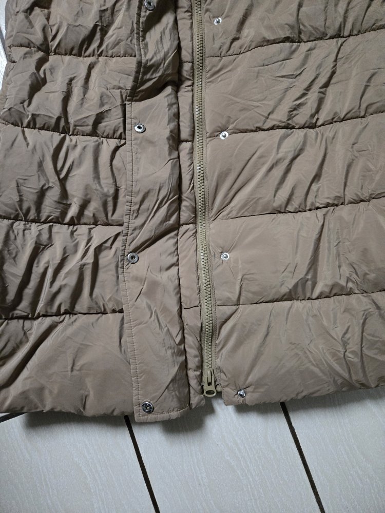 Langer Mantel YAS Gr. XS Oversize braun