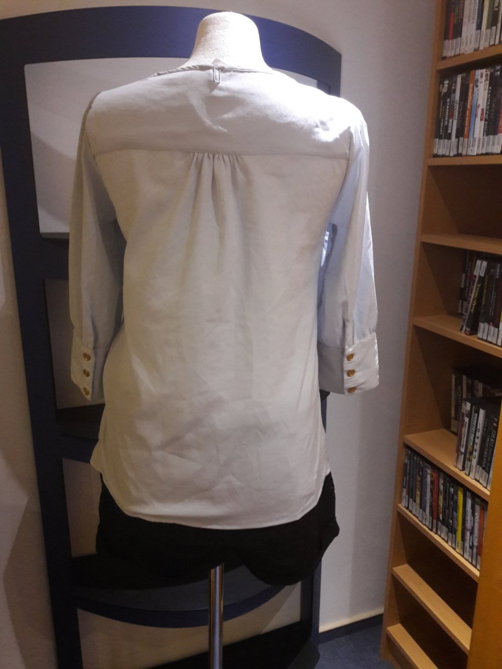 Bluse Top Shirt T-Shirt Vila by Vero Moda Gr. XS 34 S 36 3/4 Arm Tunika Neu