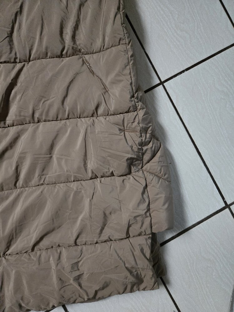 Langer Mantel YAS Gr. XS Oversize braun