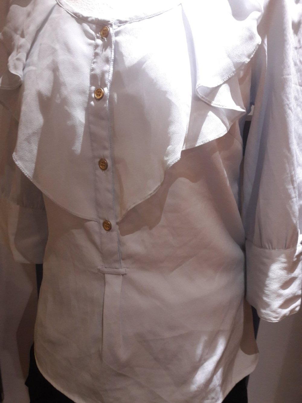 Bluse Top Shirt T-Shirt Vila by Vero Moda Gr. XS 34 S 36 3/4 Arm Tunika Neu