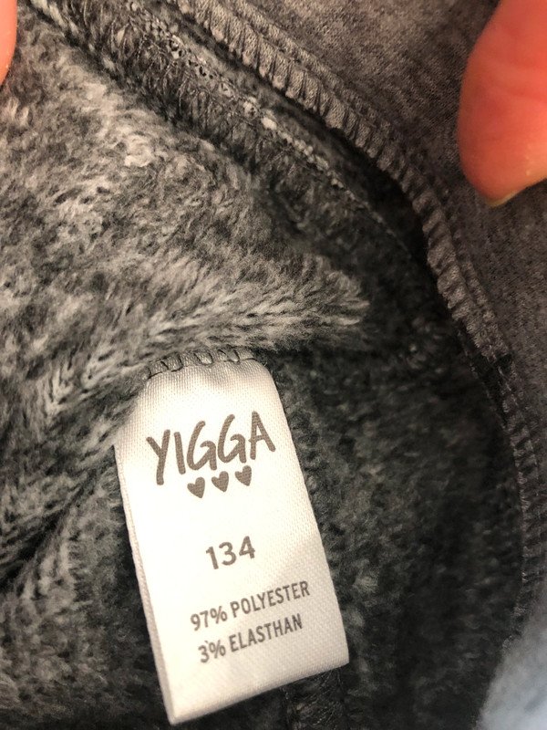 Treggings grau Sterne Gr.134