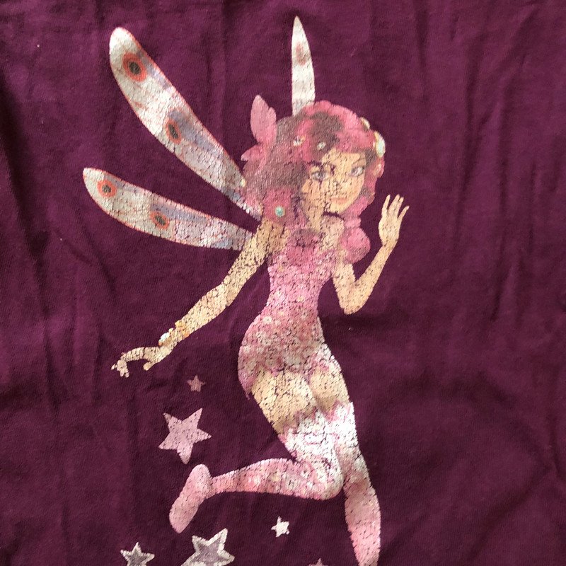 Langarm Shirt Gr. 116 lila geschenkt Mia&me